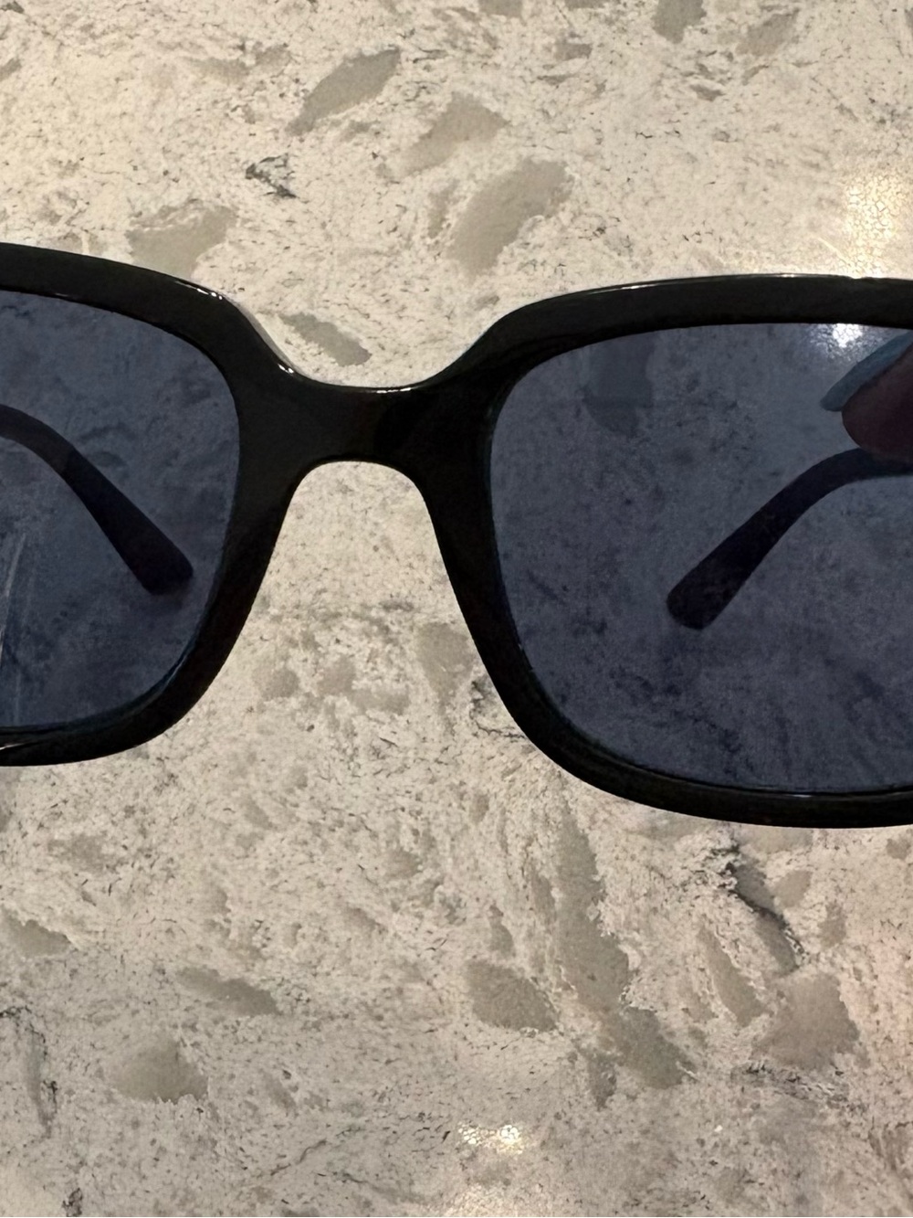 Ray-Ban Black Frame with Dark Purple Arms Sunglasses
